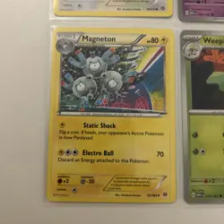 Pokemon TCG Haunter Magneton Meowth Weepinbell Base Set - Image 5