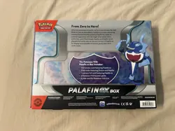 Pokemon TCG Palafin ex Box w 4 Booster Packs And 3 Promos Factory Sealed NEW - Image 2