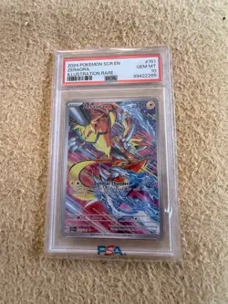Pokemon TCG Zeraora 151/142 Stellar Crown Illustration Rare Full Art PSA 10 Gem - Image 1