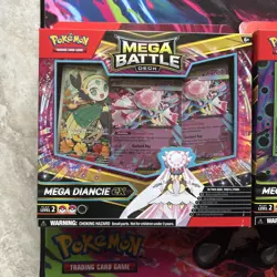 Pokemon Mega Battle Decks (Mega Gengar, Mega Diancie, Mewtwo) Sealed Lot of 3 - Image 2