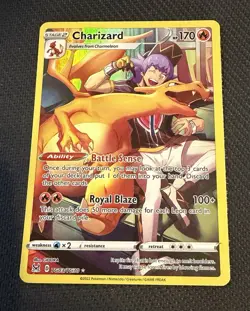 Pokemon TCG Charizard TG03/TG30 Lost Origin Trainer Gallery Ultra Rare Holo NM - Image 1