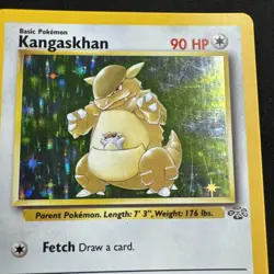Pokemon TCG Kangaskhan Jungle 5/64 Holo Unlimited Holo Rare Pokemon - Image 2