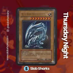 2002 YU-GI-OH! STARTER DECK: KAIBA #SDK-001 BLUE-EYES WHITE DRAGON - Image 1