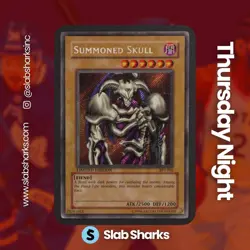 2002 YU-GI-OH! BOOSTER PACK TINS #BPT-002 SUMMONED SKULL LIMITED EDITION HOLO - Image 1