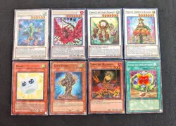 Yugioh Plant Synchro and Tuner set (Splendid Rose Ultimate Rare, Black Dragon..) - Image 1