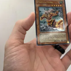 YUGIOH! EURO PRINT Master Monk TLM-EN020 Ultimate Rare 1st Edition LP - Image 4