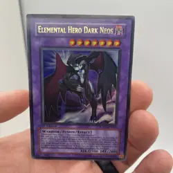 Yugioh Elemental Hero Dark Neos POTD-EN033 Ultra Rare 1st Edition NM - Image 1