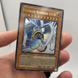 Yugioh Winged Kuriboh LV10 CRV-EN005 1st Edition Ultra Rare Holo - NM/M - Image 2
