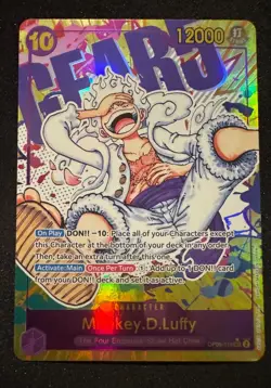 Monkey.D.Luffy (119) (Alternate Art) OP05-119 Awakening of the New Era Foil - Image 1