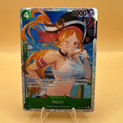 🔥🔥🔥 Nami OP14-031 (SR) The Azure Sea’s Seven One Piece TCG English 🔥🔥🔥 - Image 1