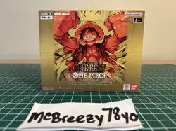 One Piece TCG The Best Premium Booster Box PRB-01 English Sealed Bandai - Image 1