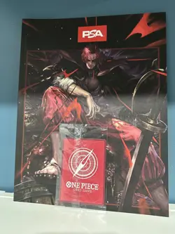 Shanks (2025 PSA Magazine Promo) OP09-001 One Piece Promo Card & Magazine - Image 1