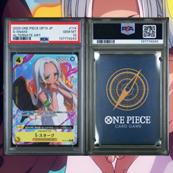 S-Snake OP13-114 Japanese One Piece Carrying on His Will Alt Art - PSA 10 - Image 2