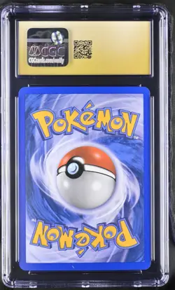2007 Pokemon Ex Power Keepers Gold STar #102 Vaporeon Holo CGC 10 PRISTINE POP 2 - Image 2