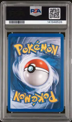 2007 POKEMON EX POWER KEEPERS GOLD STAR #100 FLAREON-HOLO PSA 7 - Image 2