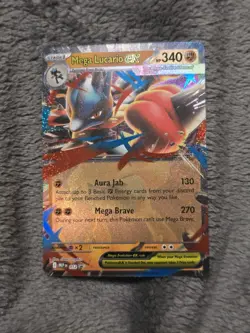 Mega Lucario ex Promo (MEP 012) [Foil] Pokemon - Black Star Promos - Image 1