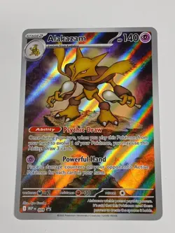 Alakazam 009 Me: Mega Evolution Promo Holo NM Pokemon Card - Image 2
