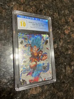 2020 SSGSS Son Goku Soul Striker Reborn Foil Dragon Ball Super Card Game CGC 10 - Image 3