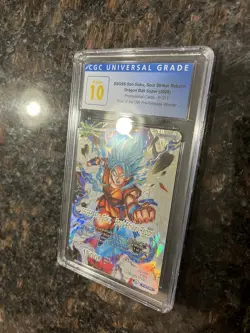 2020 SSGSS Son Goku Soul Striker Reborn Foil Dragon Ball Super Card Game CGC 10 - Image 5