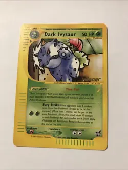 Dark Ivysaur Best Promo 6 Winner Stamp - Near Mint - Pokemon Trading Card Game - Image 1