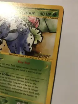 Dark Ivysaur Best Promo 6 Winner Stamp - Near Mint - Pokemon Trading Card Game - Image 2