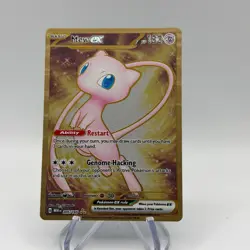 Pokemon TCG Mew ex - 205/165 (151 Metal Card) - SV: Scarlet & Violet 151 (MEW) - Image 1