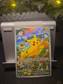 Pikachu 088 Sv: Scarlet & Violet Promo Cards Holo NEAR Mint Pack Fresh!!! - Image 1