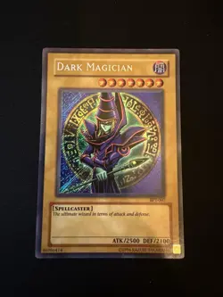 Vintage 7 Card Yu-Gi-Oh Lot Dark Magician Blue-eyes Gaia Dragon Champion Etc - Image 5