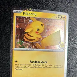 FART SWIRL 2026 Pikachu 051 Stamped Pokemon Day 30th Anniversary Promo Card - Image 1