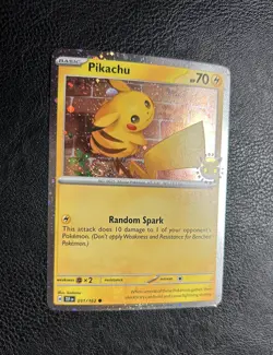 FART SWIRL 2026 Pikachu 051 Stamped Pokemon Day 30th Anniversary Promo Card - Image 4