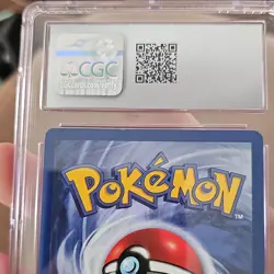 Pokemon Lass 104/130 Base Set 2 2000 Trainer CGC 8 Wizards Pokemon TCG Card - Image 2