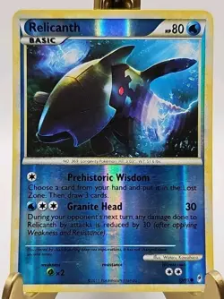 Pokemon Card - Relicanth Call of Legends 69/95 Reverse Holo LP - FREE SHIPPING - Image 1