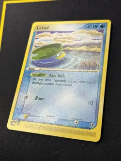 Lotad 66/100 - EX Sandstorm Common Non Holo Pokemon Card - LP - Image 2