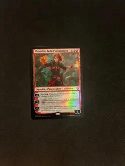 Chandra, Bold Pyromancer [Dominaria] Magic MTG Cards NM/LP - Image 1