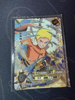 Kayou NARUTO Ultra Rare Foil Full Art Card TCG CCG NR-OR-087 Naruto Uzumaki - Image 1