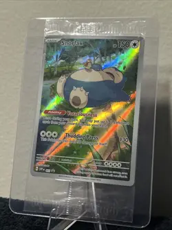 Pokemon TCG Snorlax 151 Promo Card Sealed - Image 3