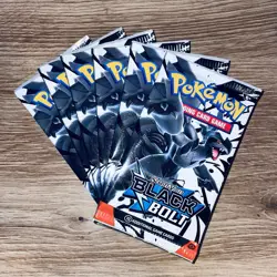 Pokemon TCG English Black Bolt Booster Packs x6 New Mint Sealed 60 Cards (5) - Image 1