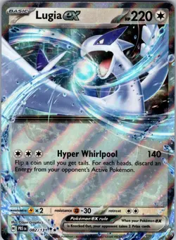 Lugia ex 082/131 SV: Prismatic Evolutions Holo Pokemon TCG NM - Image 1