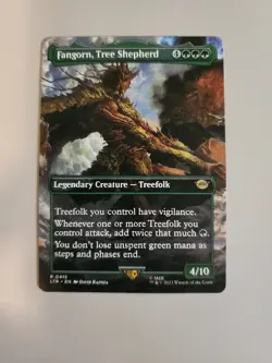 MTG Fangorn, Tree Shepherd LotR Tales of Middle-earth 0415 Scene Rare - Image 1