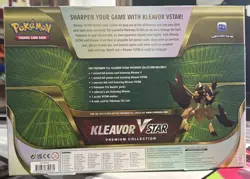 Pokemon TCG: Kleavor V Star Premium Collection (5 SWSH Packs) - Factory Sealed - Image 2