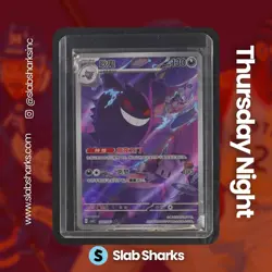 2025 POKEMON GEM PACK VOL.3 #0307/07 GENGAR ILLUSTRATION RARE - Image 1