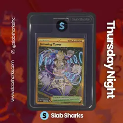 2025 POKEMON DESTINED RIVALS 243/182 JAMMING TOWER HYPER RARE - Image 1
