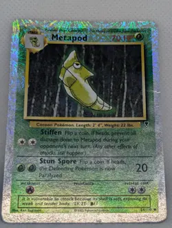 Metapod 54/110 Legendary Collection Reverse Holo Ultra Rare Pokemon TCG Nintendo - Image 3