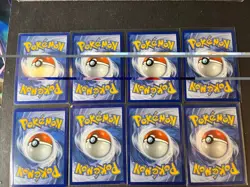 Pokemon Prismatic Evolutions CRACKED ICE HOLO Basic Energy Complete Set of 8 - Image 2