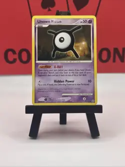Unown 71/132 Secret Wonders Uncommon Regular Pokemon TCG 2007 VLP - Image 2