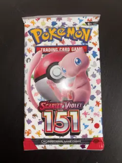 22.9g! HEAVY Pokemon TCG Scarlet & Violet POKEMON 151 Booster Pack From ETB - Image 2
