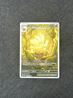 2023 Pokemon SV Obsidian Flames OBF EN Ninetales #199/197 Illustration Rare - Image 1