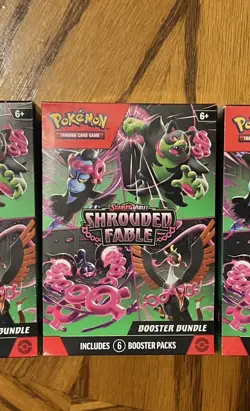 New Pokemon Shrouded Fable Booster Bundle (6 Packs) Factory Sealed Box - Image 1