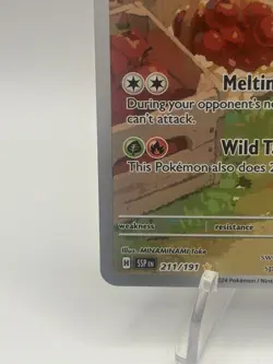 Pokemon Appletun 211/191 Holo Illustration Rare Surging Sparks English Mint/NM - Image 4