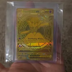 Pokemon Mega Gardevoir EX 187/132 Me01 Mega Evolution Full Art Holo Hyper Rare - Image 1